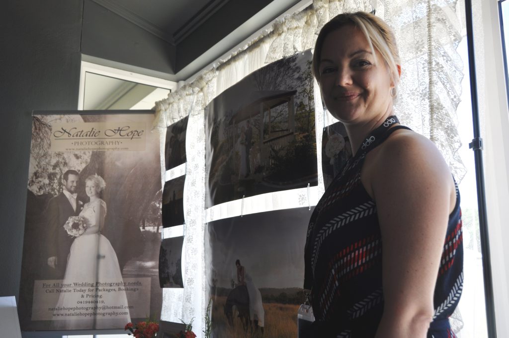 Natalie Hope from Natalie Hope photography said September-October was the busiest period for weddings in Warwick. Photo Jayden Brown / Warwick Daily News